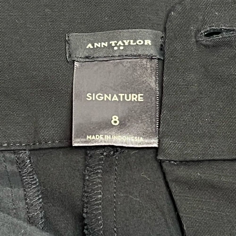 Ann Taylor Factory black signature shorts size 8 - Picture 10 of 12